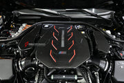 Buy Now CARBON FIBER ENGINE COVER for BMW M5 G90 G99 2024+ and upgrade car parts from SIR Tuning at the Best Price. Headlights, Tail lights, Bodykits, Navigations, Carbon body kit and more - Fast & Free Shipping within Europe, US & Worldwide.