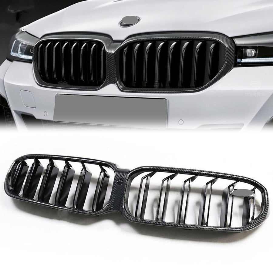 Buy Now DRY CARBON FRONT GRILLE FOR BMW M5 F90 LCI 2020+ CS and upgrade car parts from SIR Tuning at the Best Price. Headlights, Tail lights, Bodykits, Navigations, body kit and more - Fast & Free Shipping within Europe, US & Worldwide.