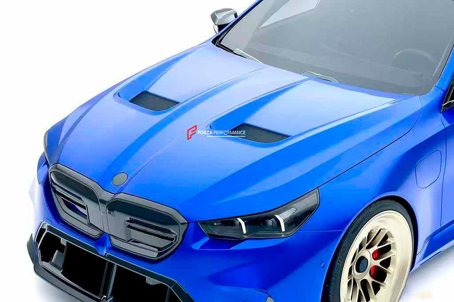 Buy Now CARBON FIBER HOOD BONNET for BMW M5 G90 G99 2024+ and upgrade car parts from SIR Tuning at the Best Price. Headlights, Tail lights, Bodykits, Navigations, Carbon body kit and more - Fast & Free Shipping within Europe, US & Worldwide.