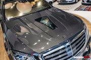Buy Now CARBON FIBER HOOD BONNET for MERCEDES BENZ S CLASS W222 AMG 2014 - 2020 and upgrade car parts from SIR Tuning at the Best Price. Headlights, Tail lights, Bodykits, Navigations, body kit and more - Fast & Free Shipping within Europe, US & Worldwide.