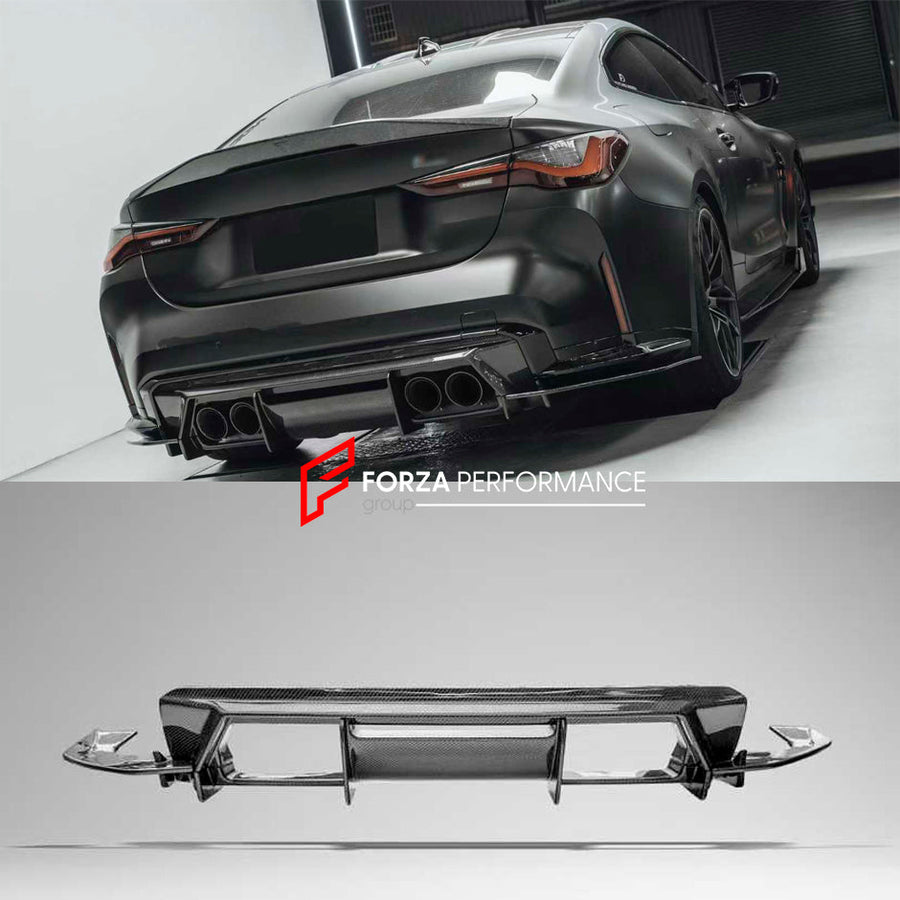 Buy Now CARBON FIBER REAR DIFFUSER for BMW G82 M4 2020+ and upgrade car parts from SIR Tuning at the Best Price. Headlights, Tail lights, Bodykits, Navigations, body kit and more - Fast & Free Shipping within Europe, US & Worldwide.