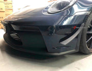 Buy Now CARBON FRONT BUMPER CANARDS for PORSCHE 911 992 GT3 2019+ and upgrade car parts from SIR Tuning at the Best Price. Headlights, Tail lights, Bodykits, Navigations, Body Kit and more - Fast & Free Shipping within Europe, US & Worldwide.