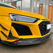 Buy Now CARBON FRONT LIP for AUDI R8 V8 V10 Coupe Spyder 2019+ and upgrade car parts from SIR Tuning at the Best Price. Headlights, Tail lights, Bodykits, Navigations, body kit and more - Fast & Free Shipping within Europe, US & Worldwide.
