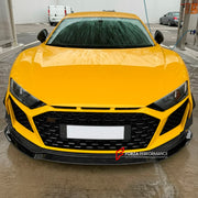 Buy Now CARBON FRONT LIP for AUDI R8 V8 V10 Coupe Spyder 2019+ and upgrade car parts from SIR Tuning at the Best Price. Headlights, Tail lights, Bodykits, Navigations, body kit and more - Fast & Free Shipping within Europe, US & Worldwide.
