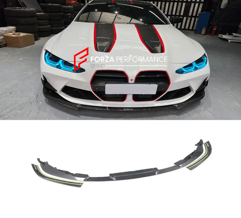 Buy Now DRY CARBON FRONT LIP FOR BMW M3 G80 M4 G82 G83 2021+ and upgrade car parts from SIR Tuning at the Best Price. Headlights, Tail lights, Bodykits, Navigations, Carbon body kit and more - Fast & Free Shipping within Europe, US & Worldwide.