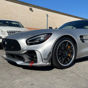 Buy Now CARBON FRONT LIP with FRONT BUMPER CANARDS for MERCEDES BENZ AMG GTR 2017 - 2021 and upgrade car parts from SIR Tuning at the Best Price. Headlights, Tail lights, Bodykits, Navigations, body kit and more - Fast & Free Shipping within Europe, US & Worldwide.