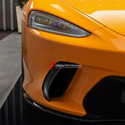 Buy Now CARBON FRONT SPLITTER for MCLAREN GT 2019 - 2023 and upgrade car parts from SIR Tuning at the Best Price. Headlights, Tail lights, Bodykits, Navigations, body kit and more - Fast & Free Shipping within Europe, US & Worldwide.