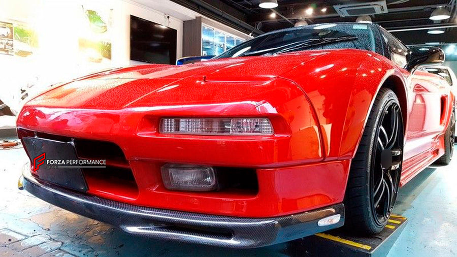 Buy Now CARBON FRONT SPOILER LIP for HONDA NSX NA1 S001L and upgrade car parts from SIR Tuning at the Best Price. Headlights, Tail lights, Bodykits, Navigations, Body Kit and more - Fast & Free Shipping within Europe, US & Worldwide.