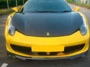 Buy Now CARBON FRONT WINGS FRONT BUMPER INTAKE TRIMS for FERRARI 458 ITALIA SPIDER 2009 - 2015 and upgrade car parts from SIR Tuning at the Best Price. Headlights, Tail lights, Bodykits, Navigations, body kit and more - Fast & Free Shipping within Europe, US & Worldwide.