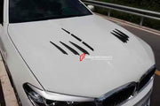 Buy Now CARBON HOOD BONNET for BMW 5 SERIES G30 G38 2017 - 2020 and upgrade car parts from SIR Tuning at the Best Price. Headlights, Tail lights, Bodykits, Navigations, body kit and more - Fast & Free Shipping within Europe, US & Worldwide.
