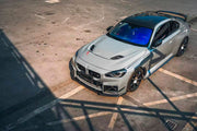 Buy Now CARBON HOOD BONNET for BMW M2 G87 2023+ and upgrade car parts from SIR Tuning at the Best Price. Headlights, Tail lights, Bodykits, Navigations, body kit and more - Fast & Free Shipping within Europe, US & Worldwide.