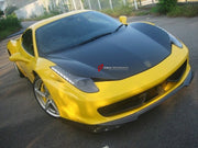 Buy Now CARBON HOOD BONNET for FERRARI 458 ITALIA SPIDER and upgrade car parts from SIR Tuning at the Best Price. Headlights, Tail lights, Bodykits, Navigations, Body Kit and more - Fast & Free Shipping within Europe, US & Worldwide.