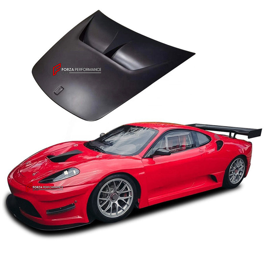 Buy Now CARBON HOOD BONNET for FERRARI F430 2004 - 2009 and upgrade car parts from SIR Tuning at the Best Price. Headlights, Tail lights, Bodykits, Navigations, body kit and more - Fast & Free Shipping within Europe, US & Worldwide.