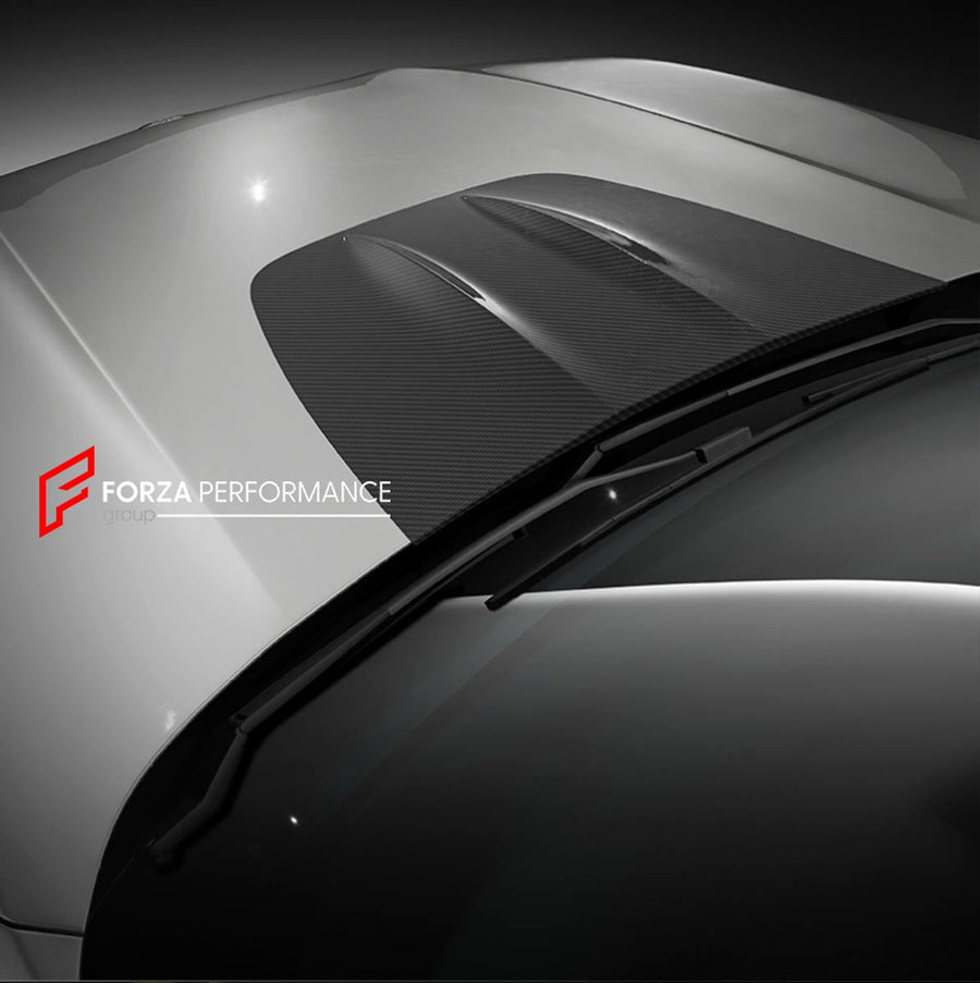Buy Now CARBON HOOD BONNET TRIM for BMW X5 LCI G05 G18 40i 50e M50i M60i xDrive sDrive 2019+ and upgrade car parts from SIR Tuning at the Best Price. Headlights, Tail lights, Bodykits, Navigations, Body Kit and more - Fast & Free Shipping within Europe, US & Worldwide.