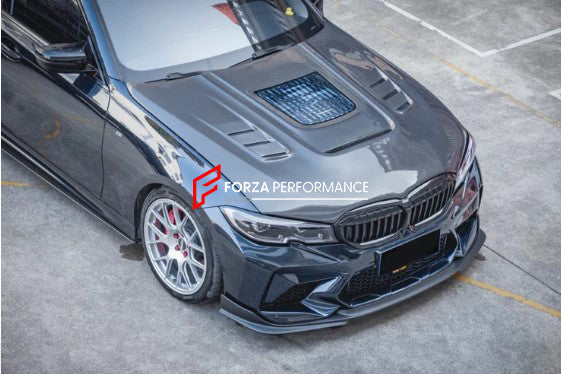 Buy Now CARBON FIBER HOOD BONNET for BMW 3-SERIES G20 G28 330i M340i and upgrade car parts from SIR Tuning at the Best Price. Headlights, Tail lights, Bodykits, Navigations, Carbon body kit and more - Fast & Free Shipping within Europe, US & Worldwide.