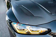 Buy Now CARBON HOOD for BMW M3 M4 G80 G82 2020 - 2022 and upgrade car parts from SIR Tuning at the Best Price. Headlights, Tail lights, Bodykits, Navigations, body kit and more - Fast & Free Shipping within Europe, US & Worldwide.