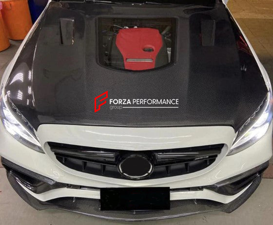 Buy Now CARBON FIBER HOOD BONNET FOR MERCEDES-BENZ W205 C300 C43 2015-2020 4/2 DOORS and upgrade car parts from SIR Tuning at the Best Price. Headlights, Tail lights, Bodykits, Navigations, Carbon body kit and more - Fast & Free Shipping within Europe, US & Worldwide.