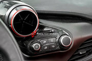 Buy Now CARBON INTERIOR DASH TRIM VENT OUTLETS for FERRARI F8 TRIBUTO SPIDER 2019 - 2023 and upgrade car parts from SIR Tuning at the Best Price. Headlights, Tail lights, Bodykits, Navigations, body kit and more - Fast & Free Shipping within Europe, US & Worldwide.
