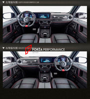 Buy Now CARBON INTERIOR KIT for MERCEDES-BENZ G-CLASS AMG G63 W464 W463A 2018 - 2024 and upgrade car parts from SIR Tuning at the Best Price. Headlights, Tail lights, Bodykits, Navigations, Accessories and more - Fast & Free Shipping within Europe, US & Worldwide.