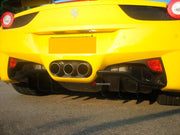 Buy Now CARBON REAR DIFFUSER FINS for FERRARI 458 ITALIA SPIDER 2009 - 2015 and upgrade car parts from SIR Tuning at the Best Price. Headlights, Tail lights, Bodykits, Navigations, body kit and more - Fast & Free Shipping within Europe, US & Worldwide.
