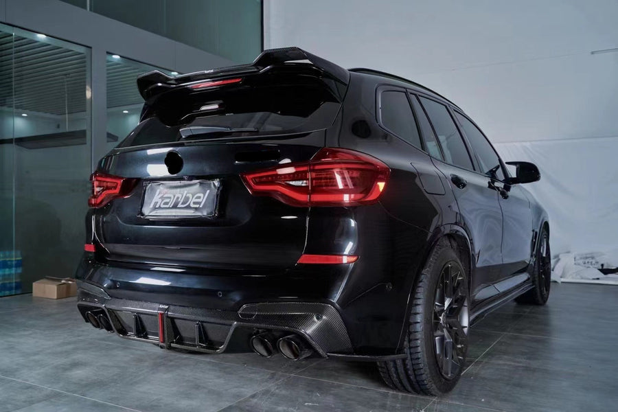 Buy Now CARBON REAR DIFFUSER FOR BMW X3 G01 2018-2021 and upgrade car parts from SIR Tuning at the Best Price. Headlights, Tail lights, Bodykits, Navigations, body kit and more - Fast & Free Shipping within Europe, US & Worldwide.