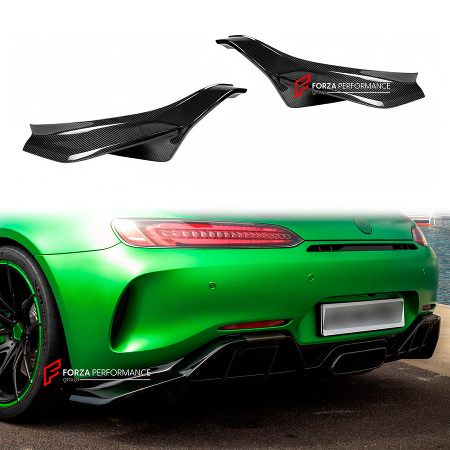 Buy Now CARBON REAR DIFFUSER SPLITTERS for MERCEDES BENZ AMG GTR 2018 - 2021 and upgrade car parts from SIR Tuning at the Best Price. Headlights, Tail lights, Bodykits, Navigations, body kit and more - Fast & Free Shipping within Europe, US & Worldwide.