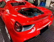 Buy Now CARBON REAR ENGINE HOOD COVER for FERRARI 488 GTB 2015 - 2020 and upgrade car parts from SIR Tuning at the Best Price. Headlights, Tail lights, Bodykits, Navigations, body kit and more - Fast & Free Shipping within Europe, US & Worldwide.