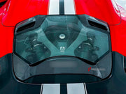 Buy Now CARBON REAR ENGINE HOOD COVER for FERRARI 488 GTB 2015 - 2020 and upgrade car parts from SIR Tuning at the Best Price. Headlights, Tail lights, Bodykits, Navigations, body kit and more - Fast & Free Shipping within Europe, US & Worldwide.