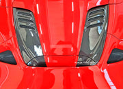 Buy Now CARBON REAR ENGINE VENT COVER for FERRARI 488 SPIDER F8 2015 - 2019 and upgrade car parts from SIR Tuning at the Best Price. Headlights, Tail lights, Bodykits, Navigations, body kit and more - Fast & Free Shipping within Europe, US & Worldwide.