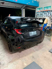 Buy Now CARBON REAR ROOF SPOILER for TOYOTA YARIS GR XP210 2020+ and upgrade car parts from SIR Tuning at the Best Price. Headlights, Tail lights, Bodykits, Navigations, Carbon body kit and more - Fast & Free Shipping within Europe, US & Worldwide.