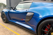 Buy Now CARBON REAR SIDE AIR INTAKE SCOOP for LOTUS EXIGE 3 V6 350 CUP 2011 - 2021 and upgrade car parts from SIR Tuning at the Best Price. Headlights, Tail lights, Bodykits, Navigations, body kit and more - Fast & Free Shipping within Europe, US & Worldwide.