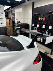 Buy Now CARBON REAR SPOILER for BMW 4 SERIES G22 G23 G26 2020+ and upgrade car parts from SIR Tuning at the Best Price. Headlights, Tail lights, Bodykits, Navigations, Carbon body kit and more - Fast & Free Shipping within Europe, US & Worldwide.