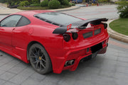 Buy Now CARBON REAR SPOILER for FERRARI F430 2004 - 2009 and upgrade car parts from SIR Tuning at the Best Price. Headlights, Tail lights, Bodykits, Navigations, Carbon body kit and more - Fast & Free Shipping within Europe, US & Worldwide.