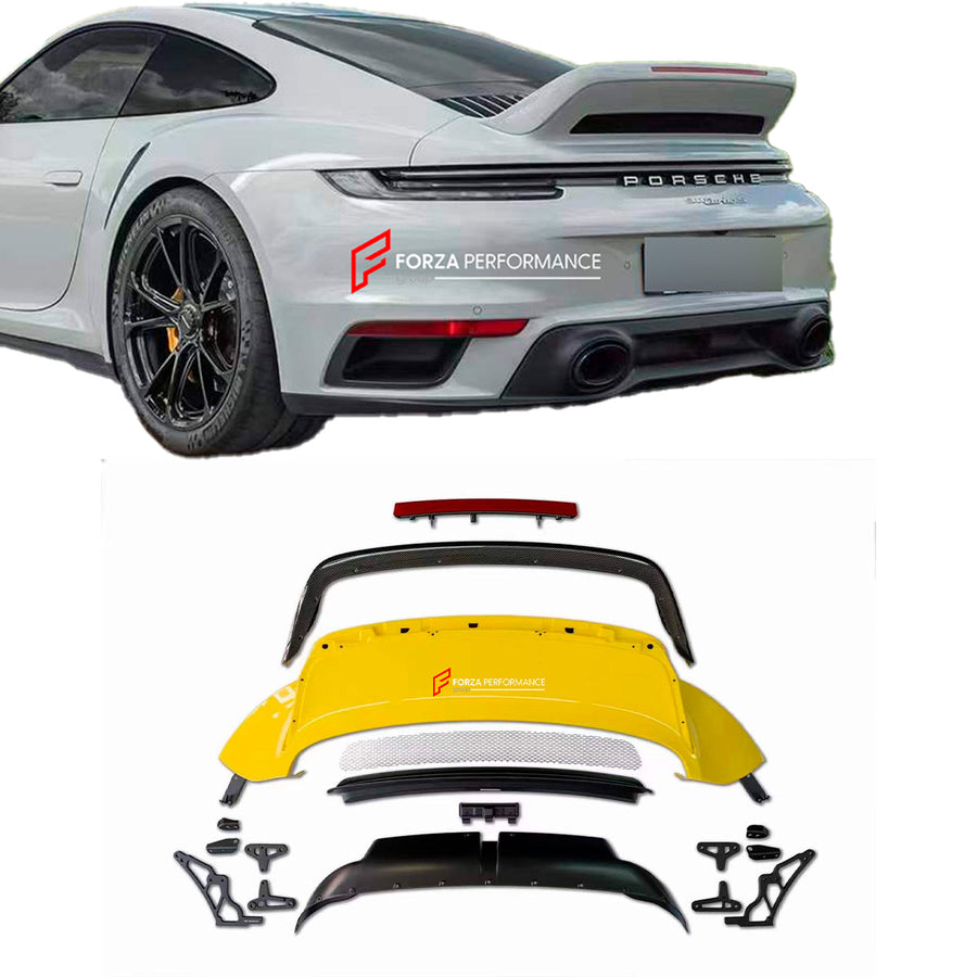 Buy Now CARBON REAR SPOILER for PORSCHE 911 992.1 TURBO 2019 - 2025 and upgrade car parts from SIR Tuning at the Best Price. Headlights, Tail lights, Bodykits, Navigations, body kit and more - Fast & Free Shipping within Europe, US & Worldwide.