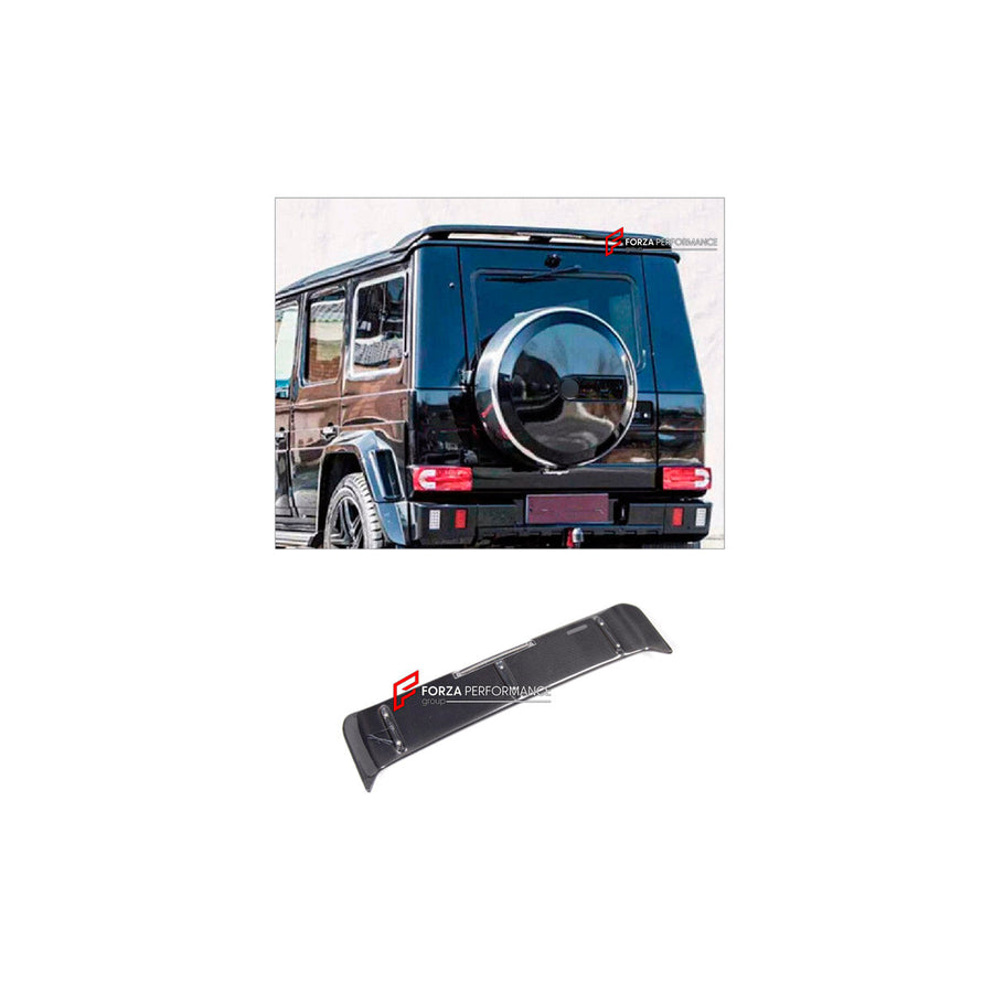 Buy Now CARBON REAR SPOILER WING for MERCEDES-BENZ G-CLASS W463 2008 - 2018 and upgrade car parts from SIR Tuning at the Best Price. Headlights, Tail lights, Bodykits, Navigations, Body Kit and more - Fast & Free Shipping within Europe, US & Worldwide.