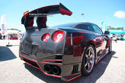 Buy Now CARBON REAR SPOILER WING for NISSAN GT-R R35 2008 - 2017 and upgrade car parts from SIR Tuning at the Best Price. Headlights, Tail lights, Bodykits, Navigations, Body Kit and more - Fast & Free Shipping within Europe, US & Worldwide.
