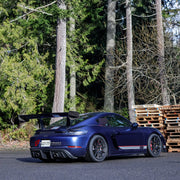 Buy Now CARBON REAR SPOILER WING for PORSCHE 718 982 GT4 2016 - 2025 and upgrade car parts from SIR Tuning at the Best Price. Headlights, Tail lights, Bodykits, Navigations, body kit and more - Fast & Free Shipping within Europe, US & Worldwide.