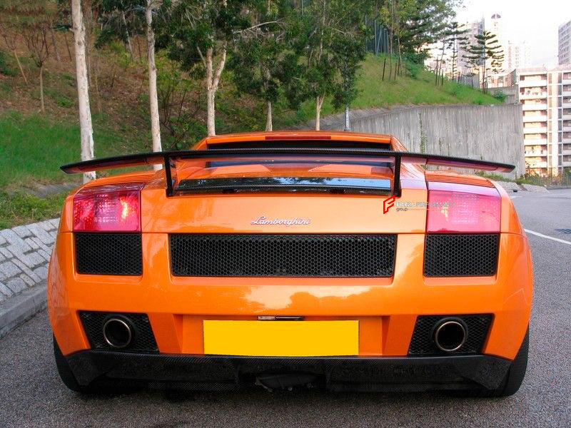 Buy Now CARBON REAR SPOILER WITH BASE for LAMBORGHINI GALLARDO COUPE 2003 - 2008 and upgrade car parts from SIR Tuning at the Best Price. Headlights, Tail lights, Bodykits, Navigations, body kit and more - Fast & Free Shipping within Europe, US & Worldwide.