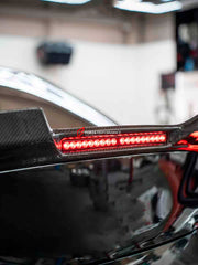 Buy Now AUTHENTIC DARWINPRO CARBON REAR SPOILER WITH DYNAMIC LED LIGHTS for TOYOTA SUPRA A90 2019+ and upgrade car parts from SIR Tuning at the Best Price. Headlights, Tail lights, Bodykits, Navigations, Carbon body kit and more - Fast & Free Shipping within Europe, US & Worldwide.