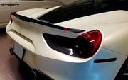 Buy Now CARBON REAR TRUNK LIP SLOILER for FERRARI 488 SPIDER F8 2015 - 2019 and upgrade car parts from SIR Tuning at the Best Price. Headlights, Tail lights, Bodykits, Navigations, body kit and more - Fast & Free Shipping within Europe, US & Worldwide.