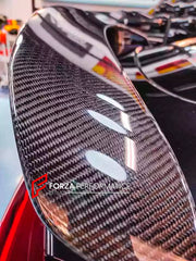 Buy Now CARBON REAR WING SPOILER for TOYOTA SUPRA A90 2019+ and upgrade car parts from SIR Tuning at the Best Price. Headlights, Tail lights, Bodykits, Navigations, body kit and more - Fast & Free Shipping within Europe, US & Worldwide.