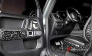 Buy Now CARBON REPLACEMENT INTERIOR KIT for MERCEDES BENZ G CLASS W464 W465 2018 - 2025 and upgrade car parts from SIR Tuning at the Best Price. Headlights, Tail lights, Bodykits, Navigations, body kit and more - Fast & Free Shipping within Europe, US & Worldwide.