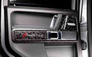 Buy Now CARBON REPLACEMENT INTERIOR KIT for MERCEDES BENZ G CLASS W464 W465 2018 - 2025 and upgrade car parts from SIR Tuning at the Best Price. Headlights, Tail lights, Bodykits, Navigations, body kit and more - Fast & Free Shipping within Europe, US & Worldwide.