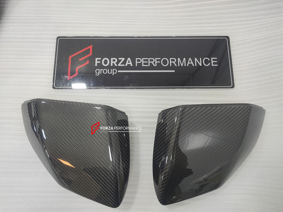 Buy Now CARBON REPLACEMENT SIDE MIRROR COVERS for LAMBORGHINI REVUELTO 2023+ and upgrade car parts from SIR Tuning at the Best Price. Headlights, Tail lights, Bodykits, Navigations, body kit and more - Fast & Free Shipping within Europe, US & Worldwide.