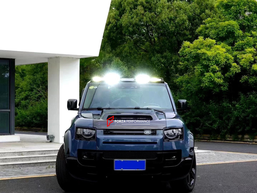 Buy Now CARBON ROOF LIGHT BAR for LAND ROVER DEFENDER L663 2020+ and upgrade car parts from SIR Tuning at the Best Price. Headlights, Tail lights, Bodykits, Navigations, Carbon body kit and more - Fast & Free Shipping within Europe, US & Worldwide.