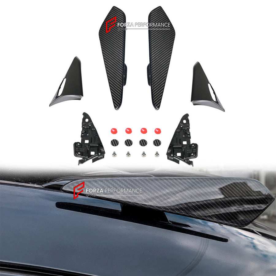 Buy Now CARBON ROOF SPOILER for PORSCHE CAYENNE 9Y0 2018+ TURBO GT STYLE SPOILER and upgrade car parts from SIR Tuning at the Best Price. Headlights, Tail lights, Bodykits, Navigations, body kit and more - Fast & Free Shipping within Europe, US & Worldwide.