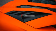 Buy Now CARBON SIDE AIR INTAKES for LAMBORGHINI AVENTADOR LP700 2011 - 2017 and upgrade car parts from SIR Tuning at the Best Price. Headlights, Tail lights, Bodykits, Navigations, body kit and more - Fast & Free Shipping within Europe, US & Worldwide.