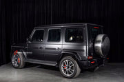 Buy Now CARBON SIDE MOLDING TRIMS for MERCEDES BENZ AMG G63 W465 G350 G500 G550 AMG G63 2024+ and upgrade car parts from SIR Tuning at the Best Price. Headlights, Tail lights, Bodykits, Navigations, Carbon body kit and more - Fast & Free Shipping within Europe, US & Worldwide.