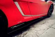 Buy Now CARBON SIDE SKIRTS for LAMBORGHINI GALLARDO LP560 2003 - 2014 upgrade to LP570 and upgrade car parts from SIR Tuning at the Best Price. Headlights, Tail lights, Bodykits, Navigations, body kit and more - Fast & Free Shipping within Europe, US & Worldwide.