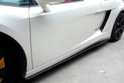Buy Now CARBON SIDE SKIRTS for LAMBORGHINI GALLARDO LP560 2003 - 2014 upgrade to LP570 and upgrade car parts from SIR Tuning at the Best Price. Headlights, Tail lights, Bodykits, Navigations, body kit and more - Fast & Free Shipping within Europe, US & Worldwide.